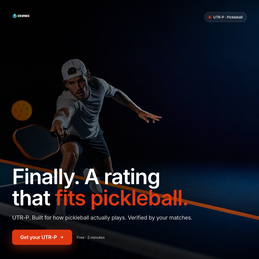 Pickleball master ad 1